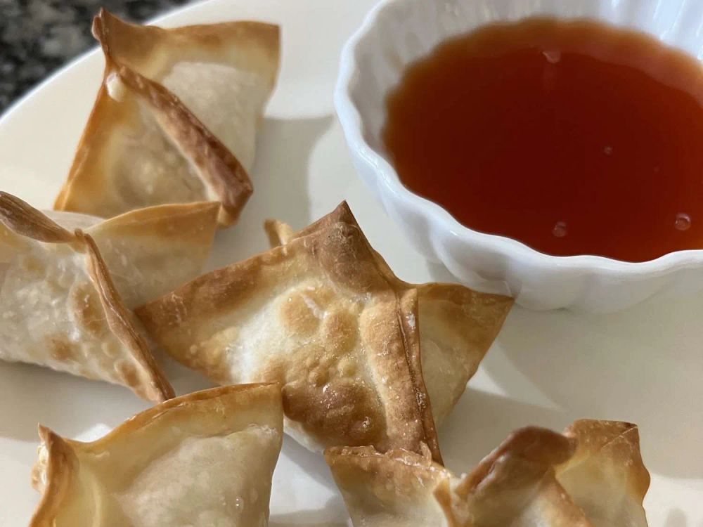 Air Fryer Crab Rangoon