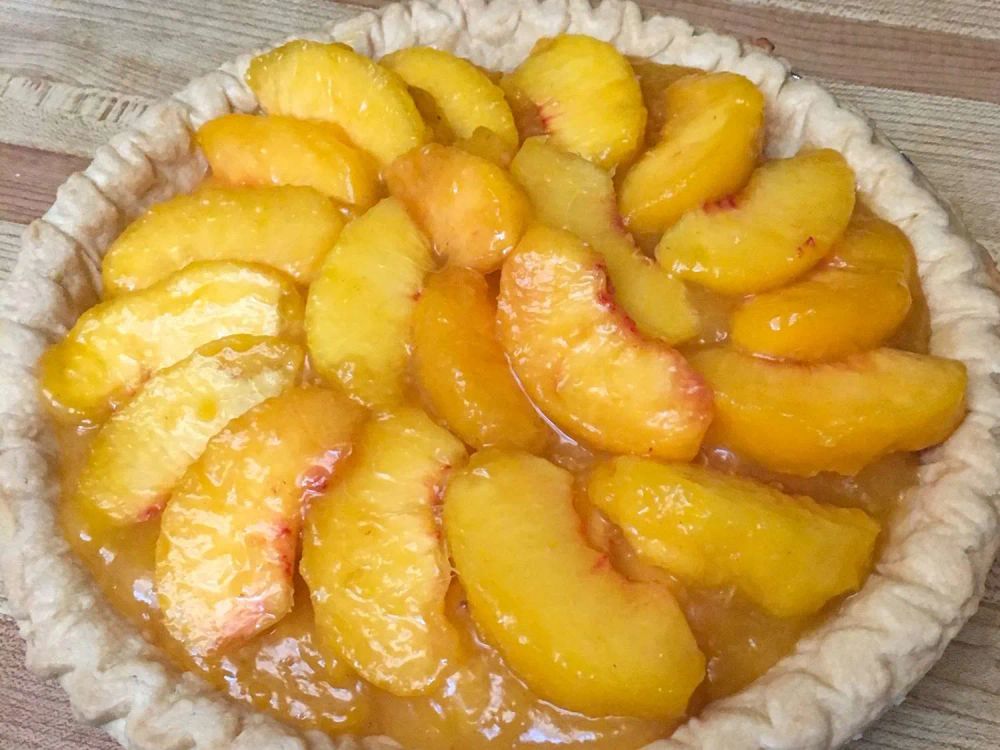 Fresh Peach Pie I