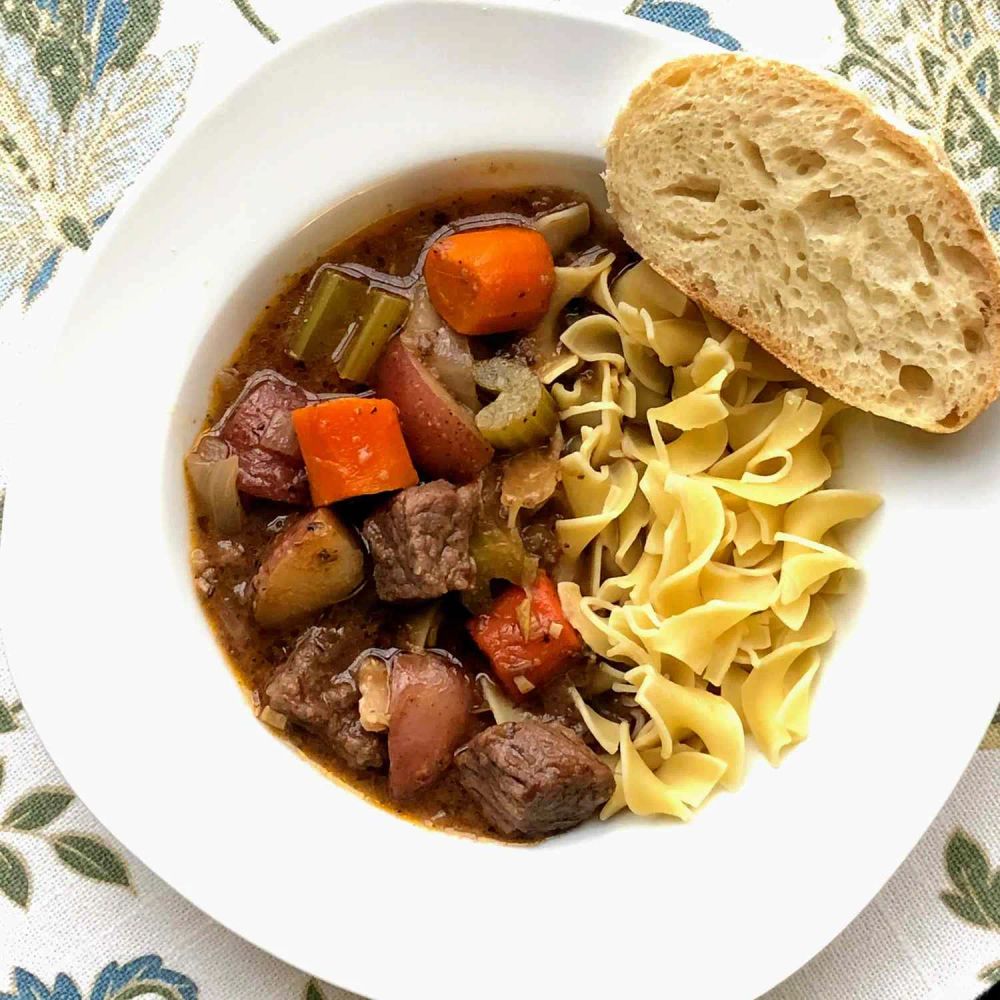 Instant Pot Beef Stew with Red Wine