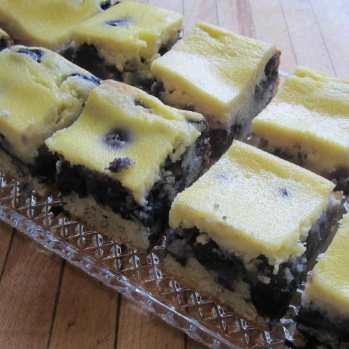 Blueberry Ricotta Squares