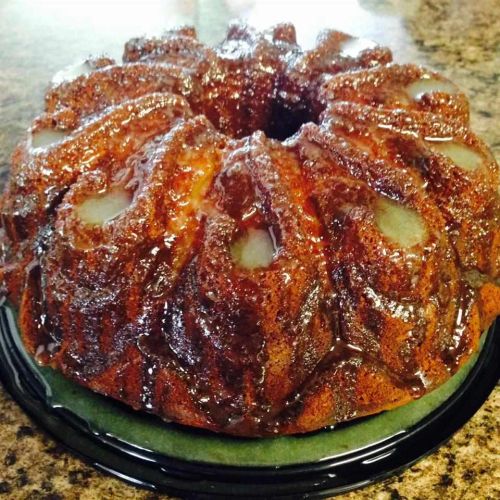 Crumbly Lemon Bundt Cake with Glaze