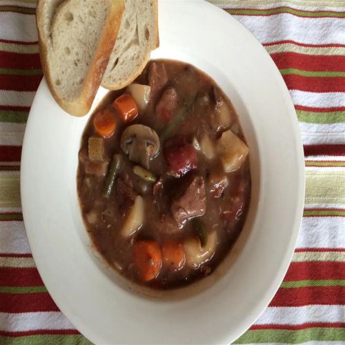 Red Wine-Marinated Beef Stew