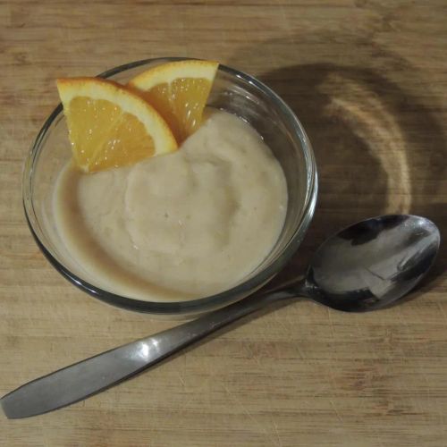 Orange Ginger Pudding