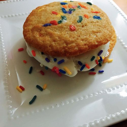 Small-Batch Sugar Cookie Ice Cream Sandwiches