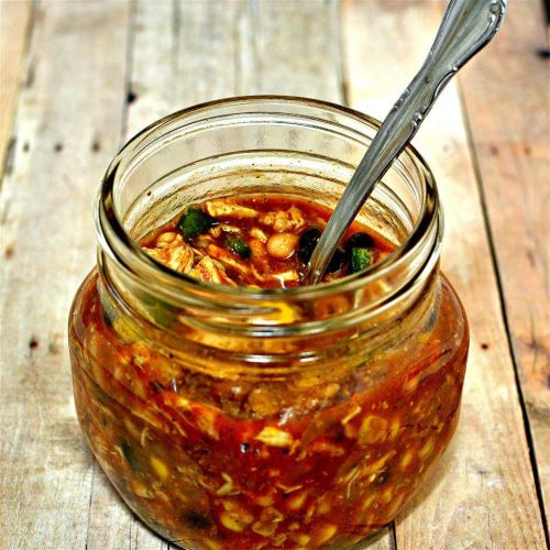 Hearty Chicken Tortilla Soup with Beans