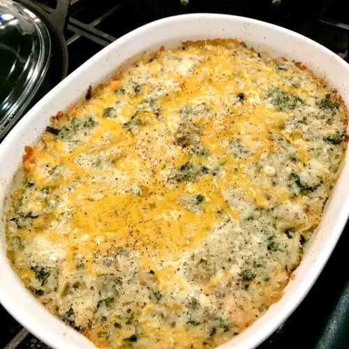 Chicken Florentine Rice Casserole