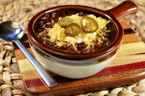 Smoky Beef and Bacon Chili