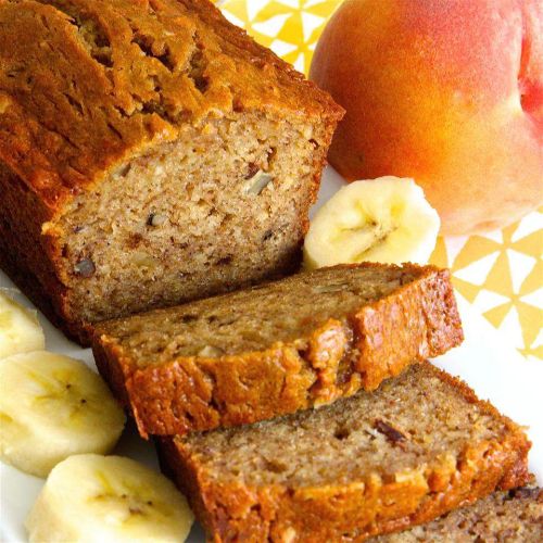 Banana Peach Bread