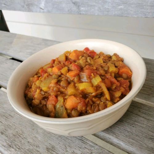 Hearty Vegetarian Lentil Stew