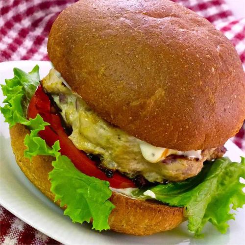 Basil Turkey Burgers