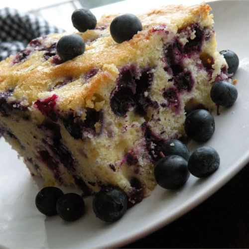 Melt in Your Mouth Blueberry Cake