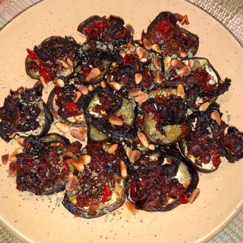 Vegan Turkish Baked Eggplant