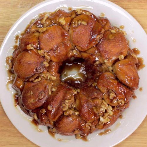 Chocolate Cream Cheese Stuffed Monkey Bread