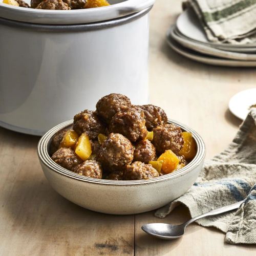 Steph's Zesty Sweet and Sour Meatballs