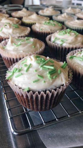 Guinness Chocolate Cake with Irish Cream Frosting