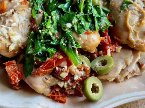 Slow Cooker Tuscan Chicken