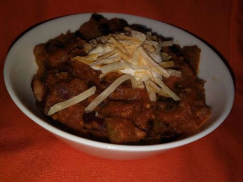 Spicy Sausage Pumpkin Chili