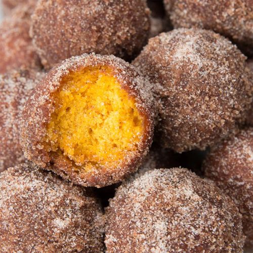 Pumpkin Spice Donut Holes