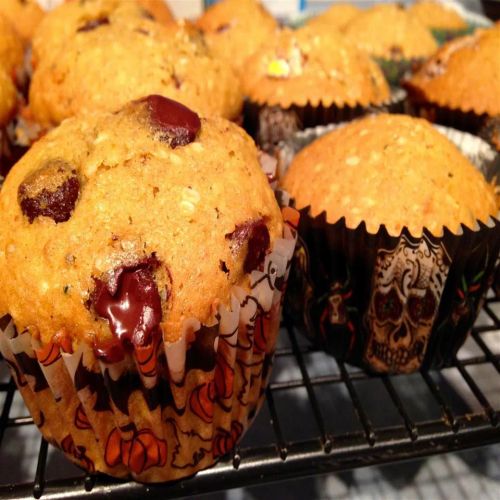 Pumpkin-Chocolate Chip Muffins