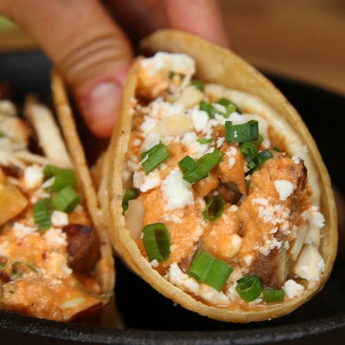 Sweet Potato Guerrilla Tacos