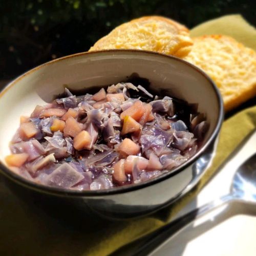 Cabbage Apple Soup