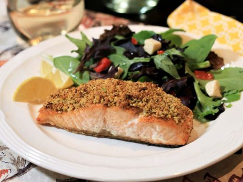 Pistachio-Crusted Salmon