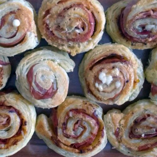 Prosciutto and Parmesan Pinwheels