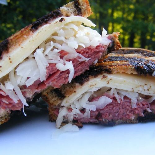 Broiled Reuben Sandwich