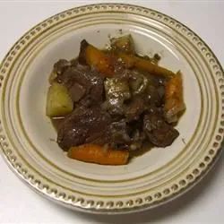 Beef Heart Braised in Wine