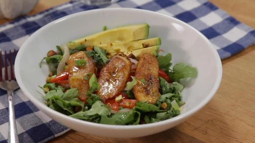 Fried Plantain Salad