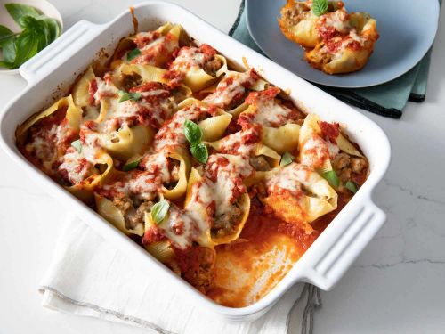 Italian Sausage Stuffed Shells