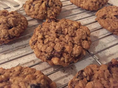 Vegan Oatmeal Raisin Cookies