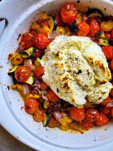 Baked Ricotta Orecchiette