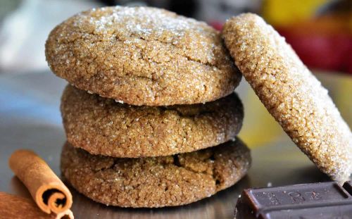 Chocolate-Cinnamon Sugar Cookies