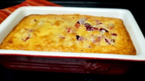 Cranberry Cobbler