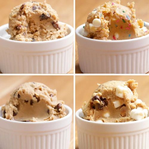 Birthday Cake Chickpea Cookie Dough