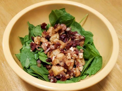 Thanksgiving Spinach Salad