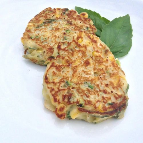 Corn and Zucchini Pancakes