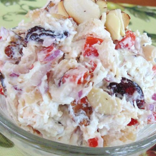 Craisin®, Almond, and Feta Chicken Salad