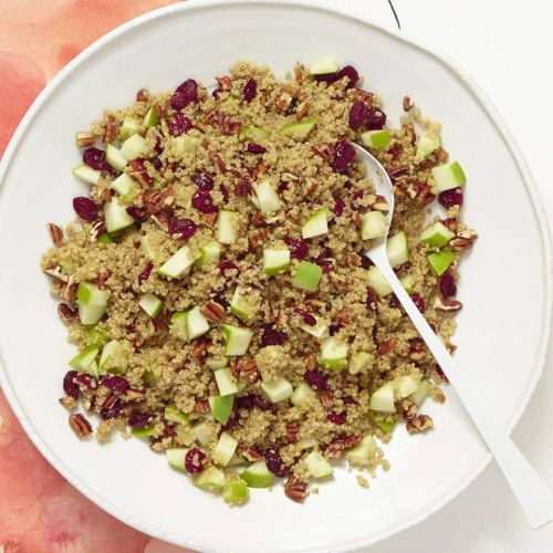 Cranberry Apple Pecan Quinoa Salad