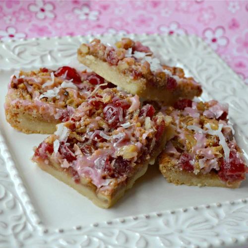 Cherry Walnut Bars