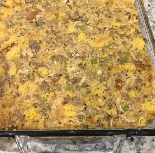 Cornbread and Sausage Stuffing