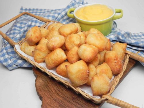 Two-Ingredient Dough Air Fryer Pretzel Bites