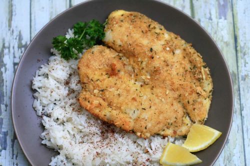 Breaded Parmesan Tilapia