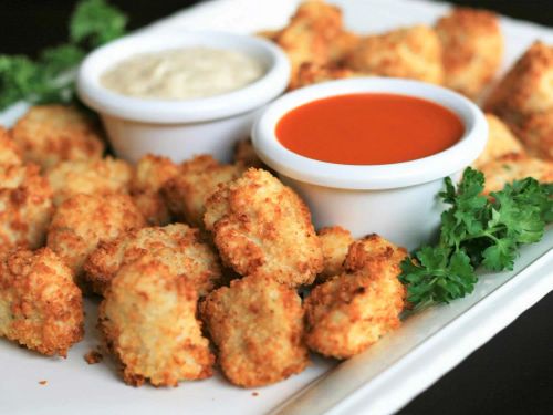 Crispy Ranch Air Fryer Nuggets