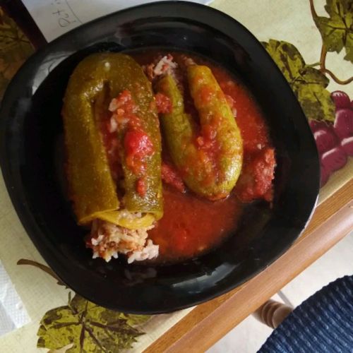 Middle Eastern Stuffed Zucchini