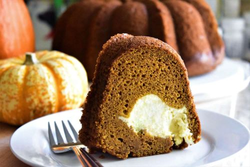 Pumpkin-Cream Cheese Bundt Cake