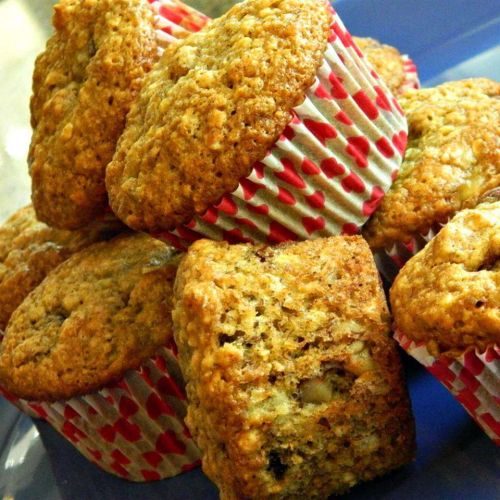 Chocolate Chip Banana Nut Muffins