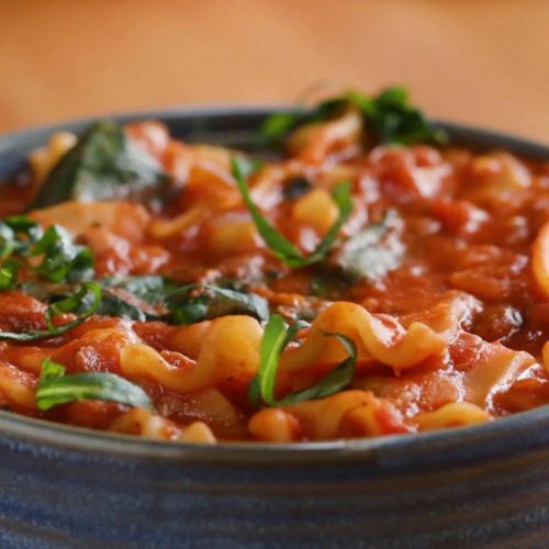 Vegan Lasagna Soup