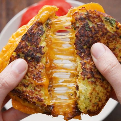 Cauliflower Grilled Cheese